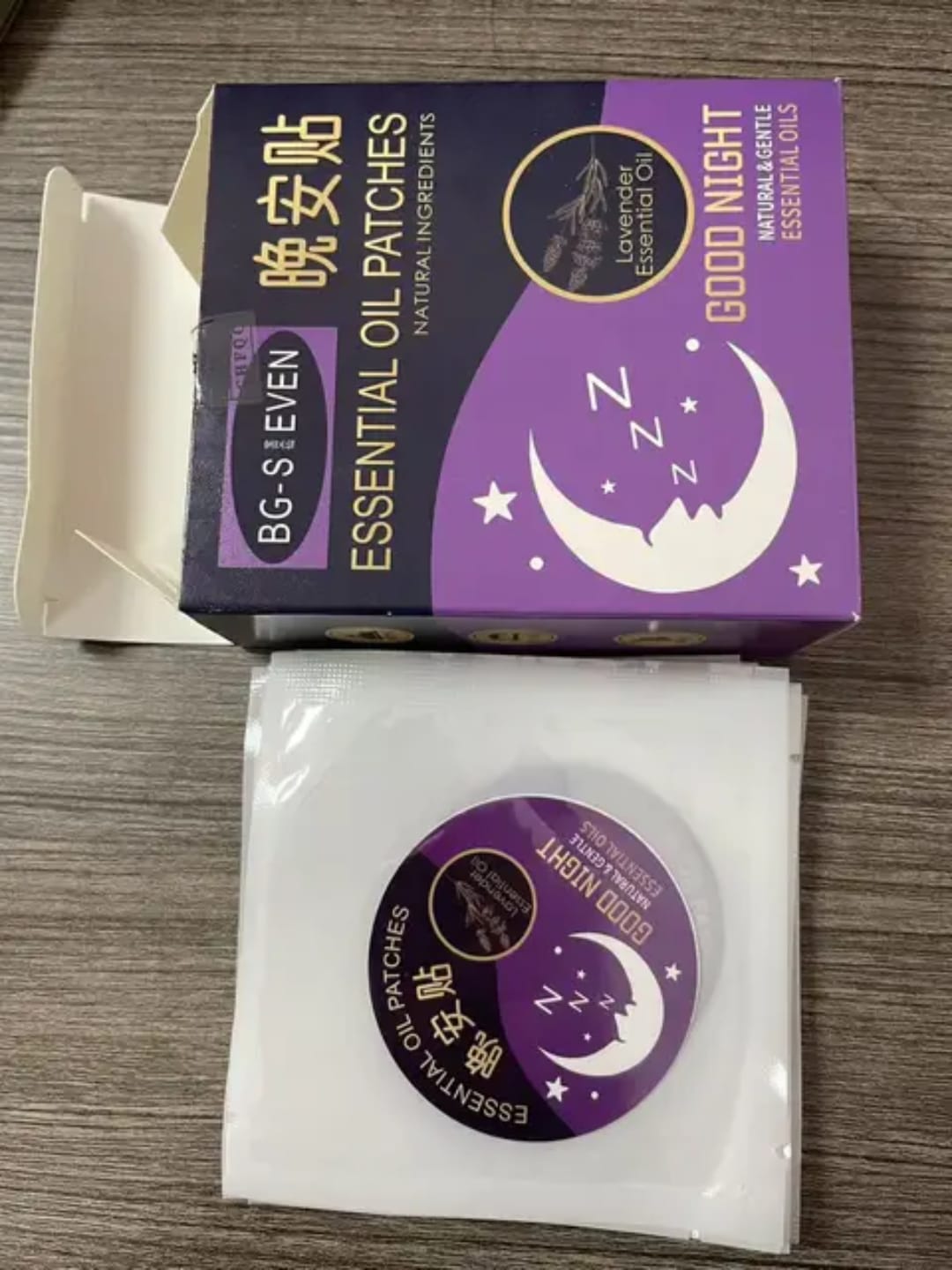لصقات زيوت عطرية للاسترخاء قبل النوم – 7 لصقات — Relaxing Essential Oil Sleep Patches – 7 Pieces