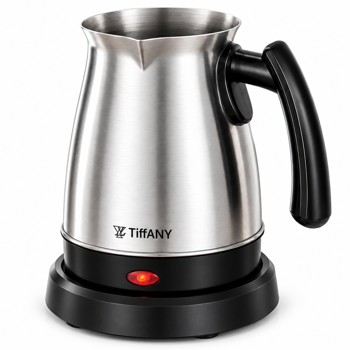 ركوة قهوة كهربائية ستانلس ستيل سعة 0.6 لتر — TIFFANY Electric Coffee Maker – 0.6L