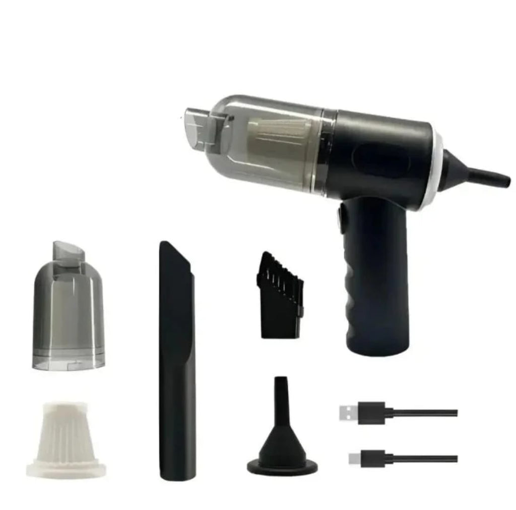 مكنسة سيارة محمولة 4 في 1 — 4-in-1 Cordless Handheld Vacuum Cleaner