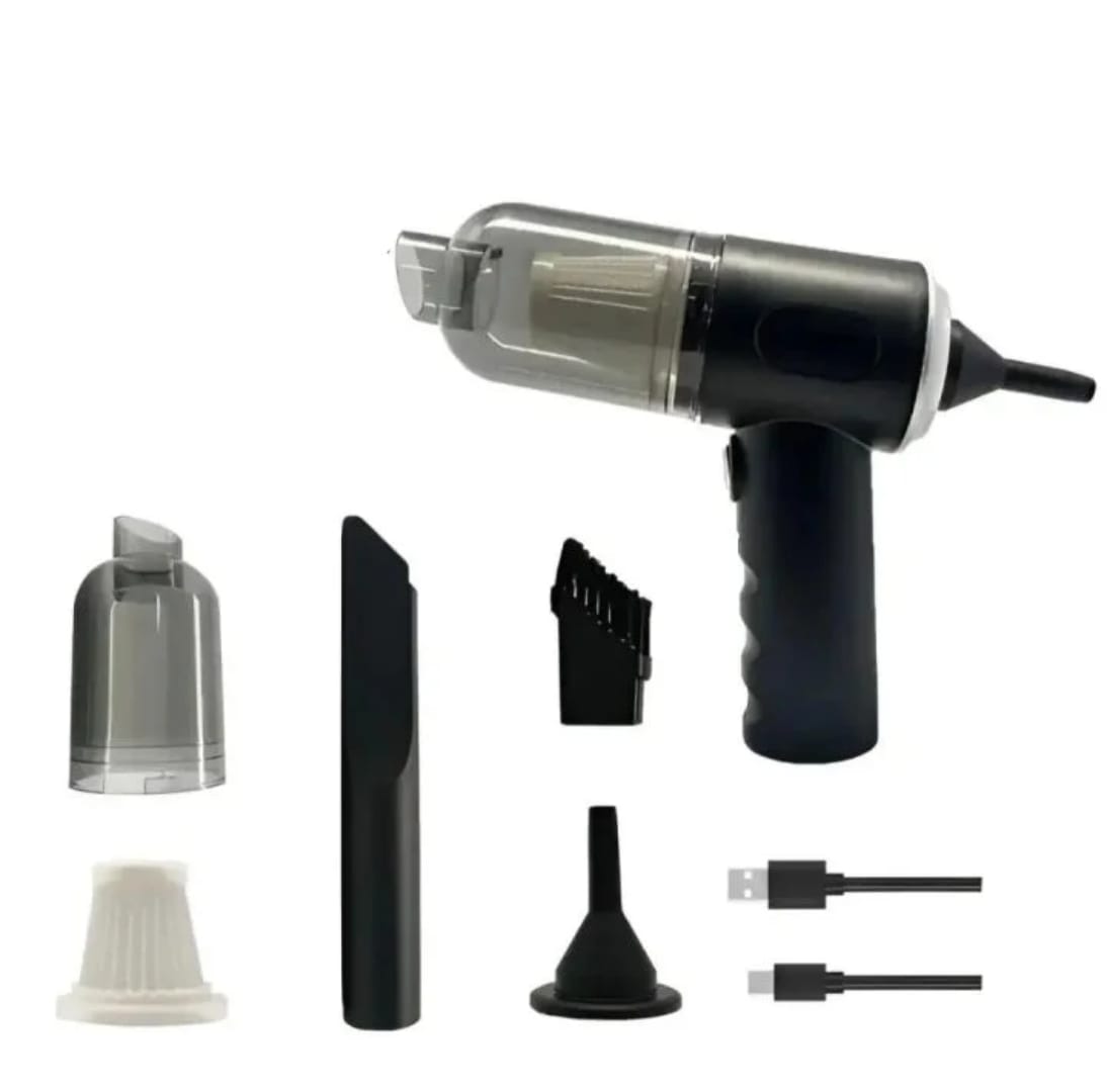 مكنسة سيارة محمولة 4 في 1 — 4-in-1 Cordless Handheld Vacuum Cleaner