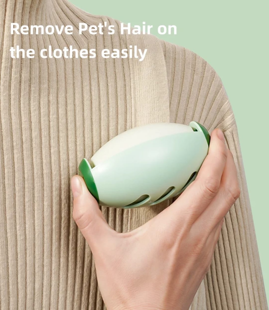 مزيل الوبر والشعر والغبار السيليكون القابل للغسل – 9 × 5.5 سم — Washable Silicone Lint, Hair and Dust Remover – 9 × 5.5 cm