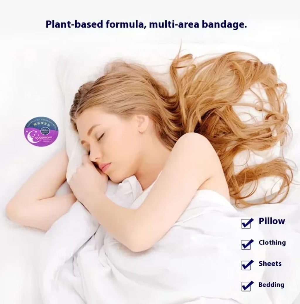 لصقات زيوت عطرية للاسترخاء قبل النوم – 7 لصقات — Relaxing Essential Oil Sleep Patches – 7 Pieces
