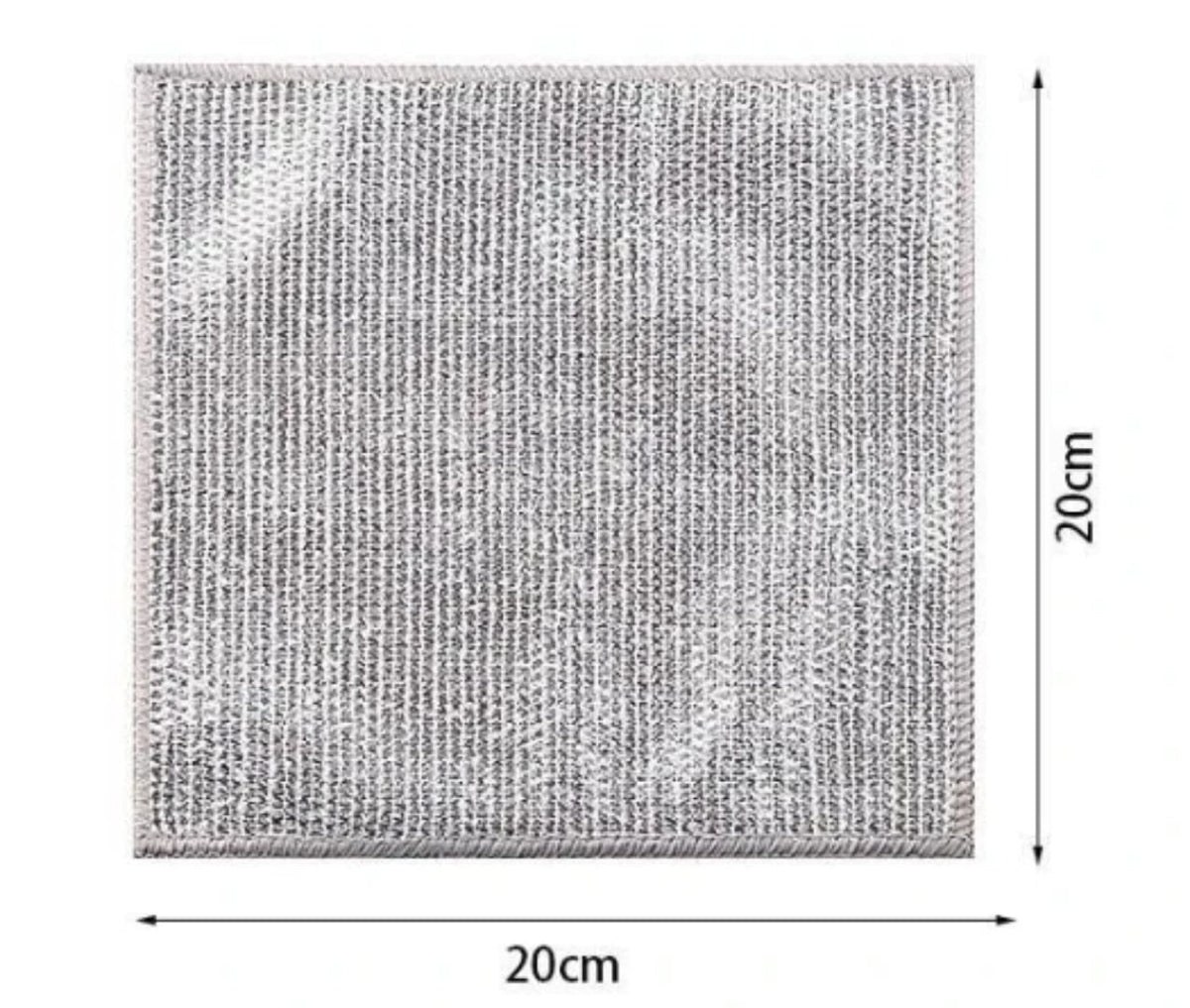 سيف جلى طبقتين لجلي وتنظيف الأواني – 3 قطع — Double-Layer Dish Scrub Sponges – 3 Pieces