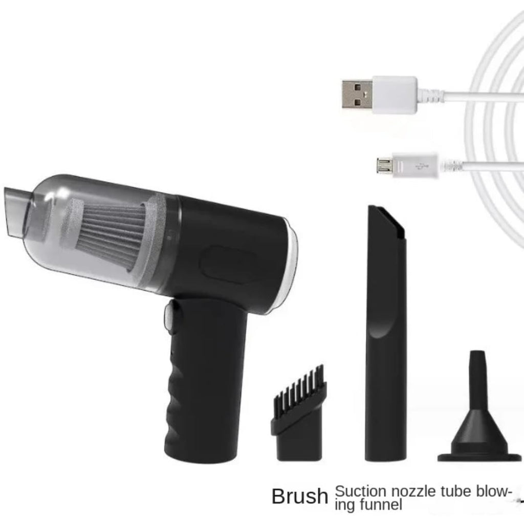 مكنسة سيارة محمولة 4 في 1 — 4-in-1 Cordless Handheld Vacuum Cleaner
