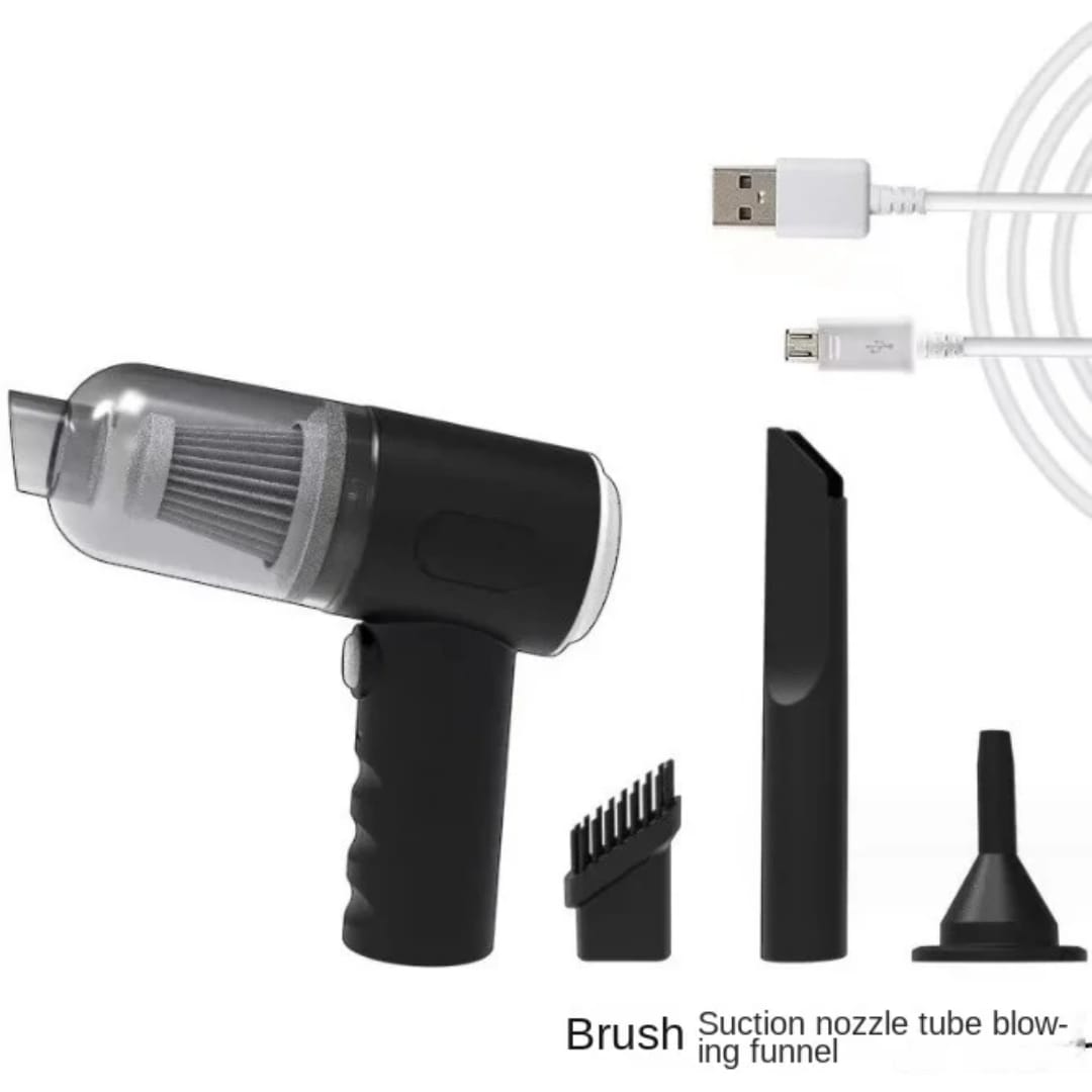 مكنسة سيارة محمولة 4 في 1 — 4-in-1 Cordless Handheld Vacuum Cleaner
