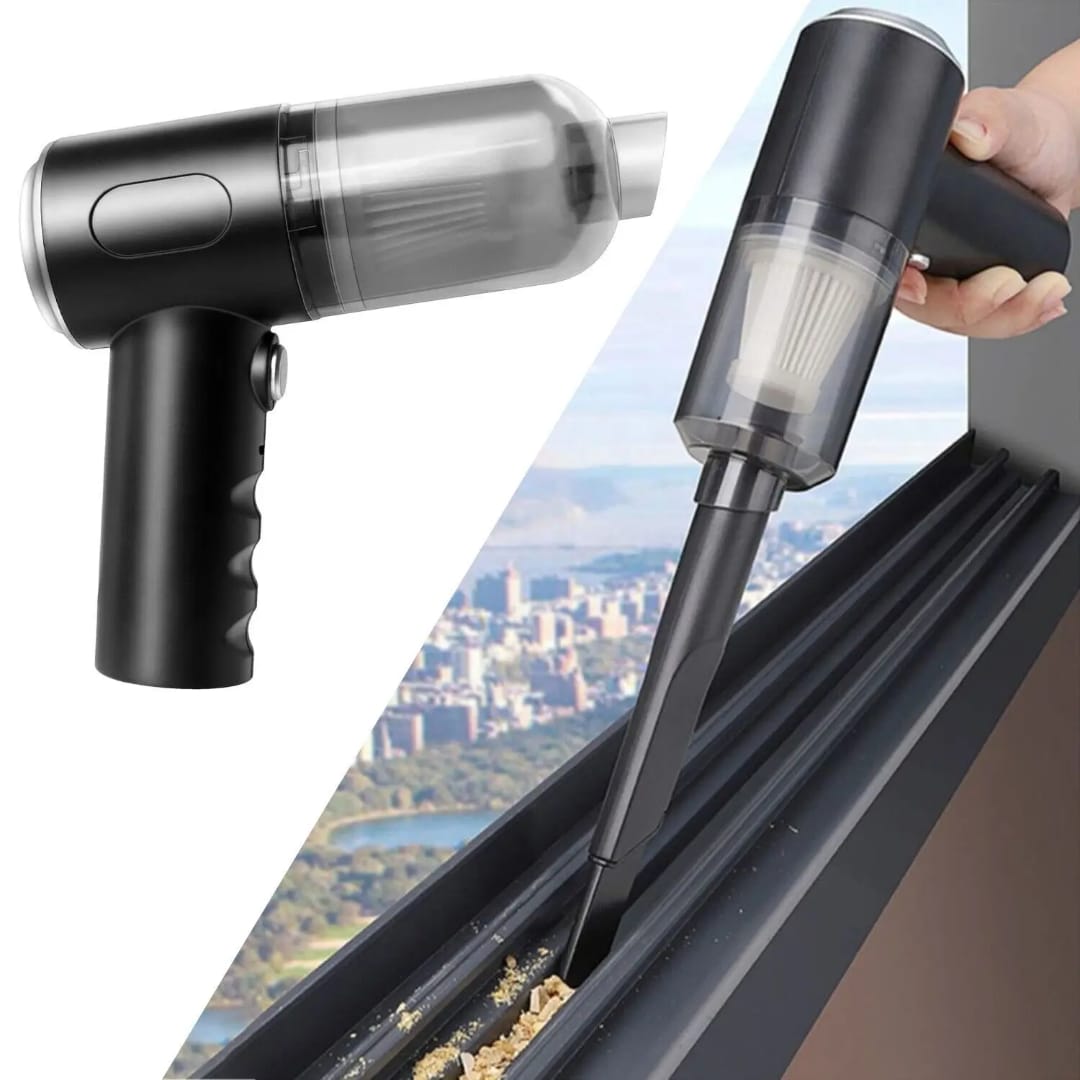 ميني هوفر للسيارة والبيت تشريج 3 في 1 — ⁦3-in-1 Cordless Handheld Vacuum Cleaner⁩