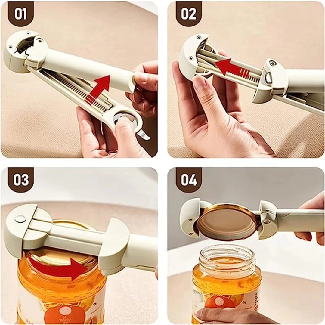 مفتاح مرطبان متعدد الاستخدامات — Multi-Purpose Jar Opener