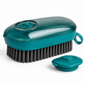 فرشاة تنظيف بخزان صابون قابل للتعبئة والضغط – سعة 150 مل — Refillable Soap Dispensing Cleaning Brush – 150 ml