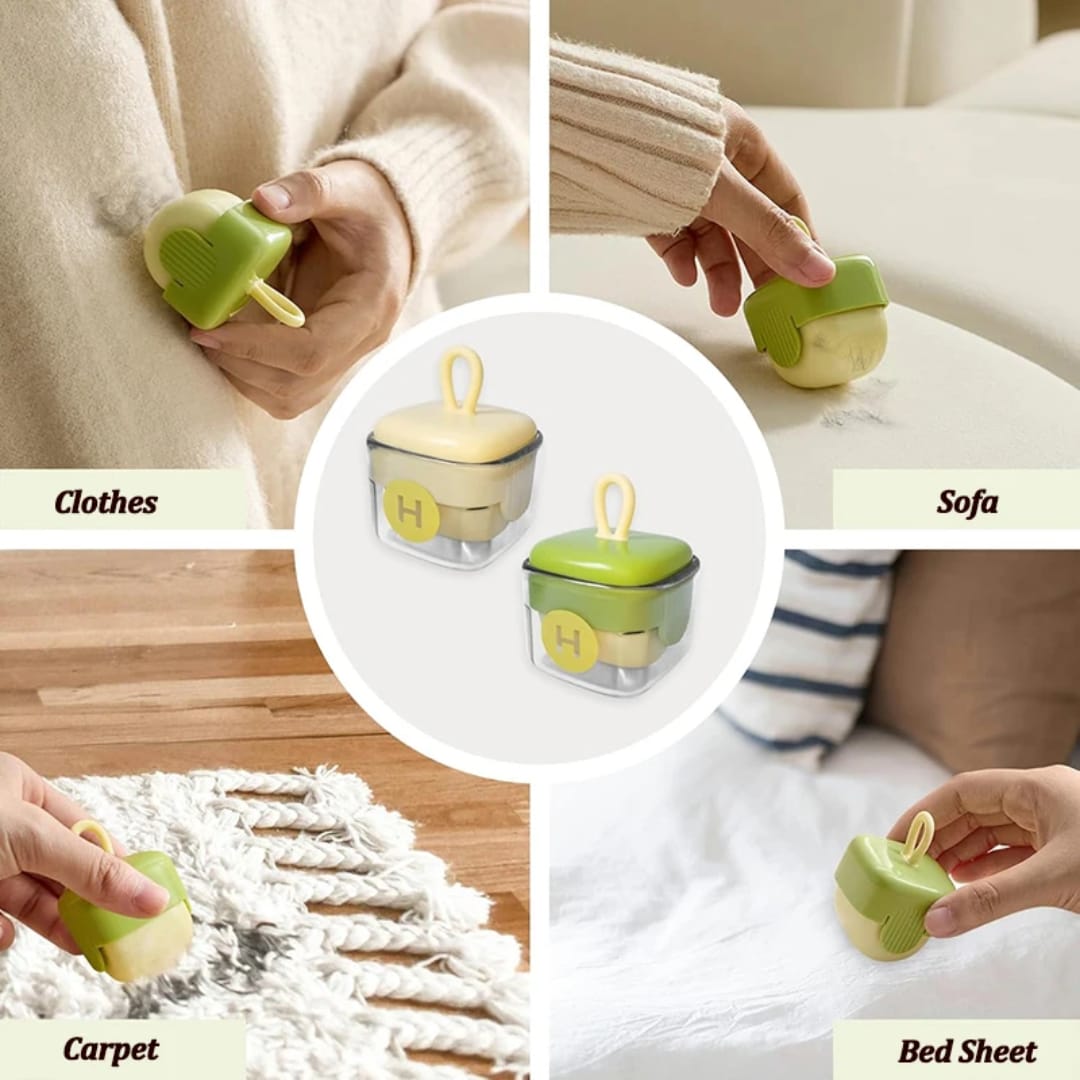 ميني سيليكون لإزالة الوبر قابل للغسيل — Mini Washable Silicone Lint Remover