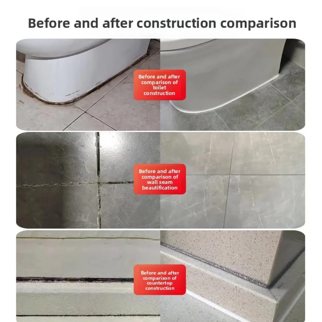 280 ML معجون ترميم وسد فواصل البلاط — Tile Grout Repair Paste – 280 ml