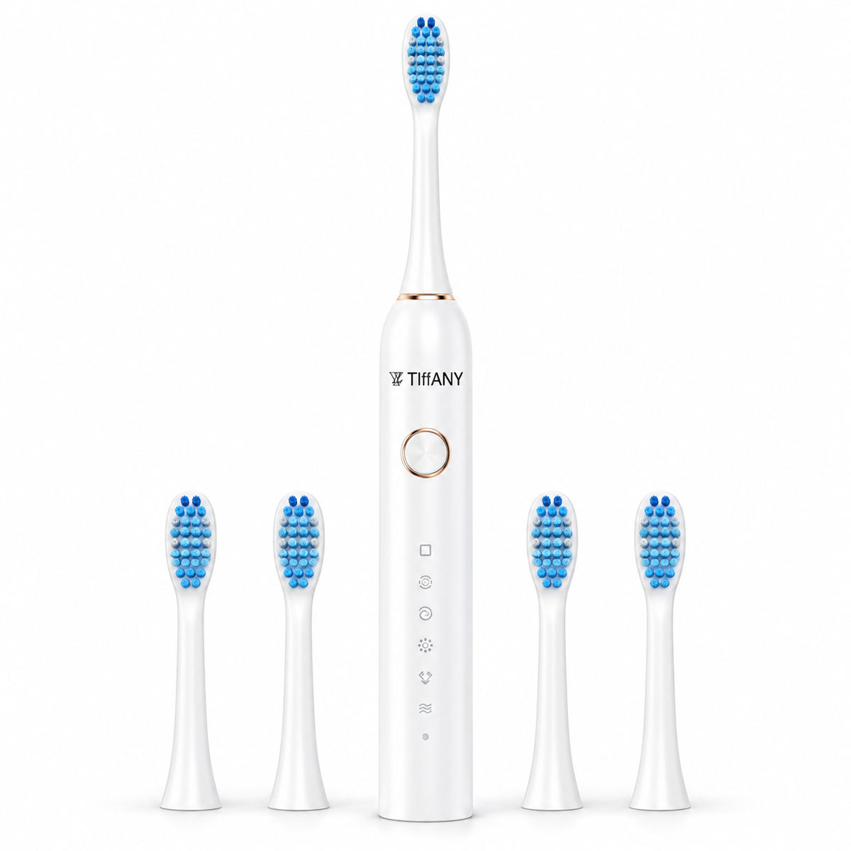 فرشاة أسنان كهربائية مع 5 رؤوس — Electric Toothbrush with 5 Brush Heads
