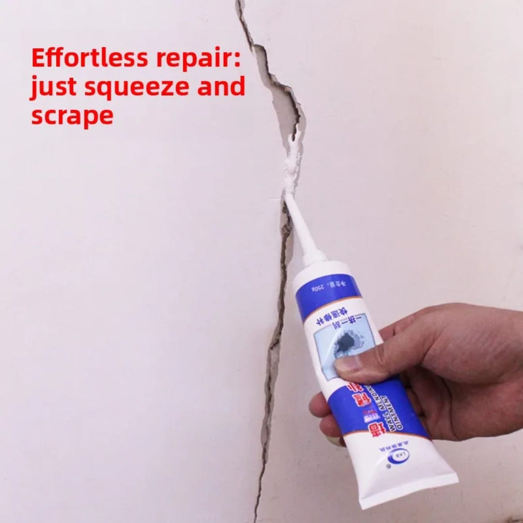 معجون لتسكير وإصلاح تشققات الجدران مع مشحاف – 250 غرام — Wall Crack Repair Paste with Scraper – 250 g