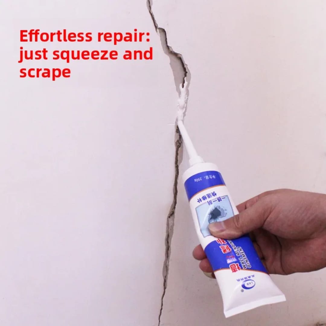 معجون لتسكير وإصلاح تشققات الجدران مع مشحاف – 250 غرام — Wall Crack Repair Paste with Scraper – 250 g