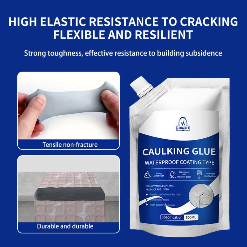 لاصق BIDAXIA لمعالجة الشقوق والعزل المائي – 500 مل — BIDAXIA Waterproof Crack Repair Adhesive – 500 ml