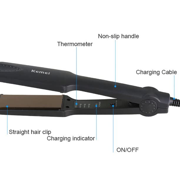 ليس شعر عريض 40 واط — Wide Hair Crimper – 40W