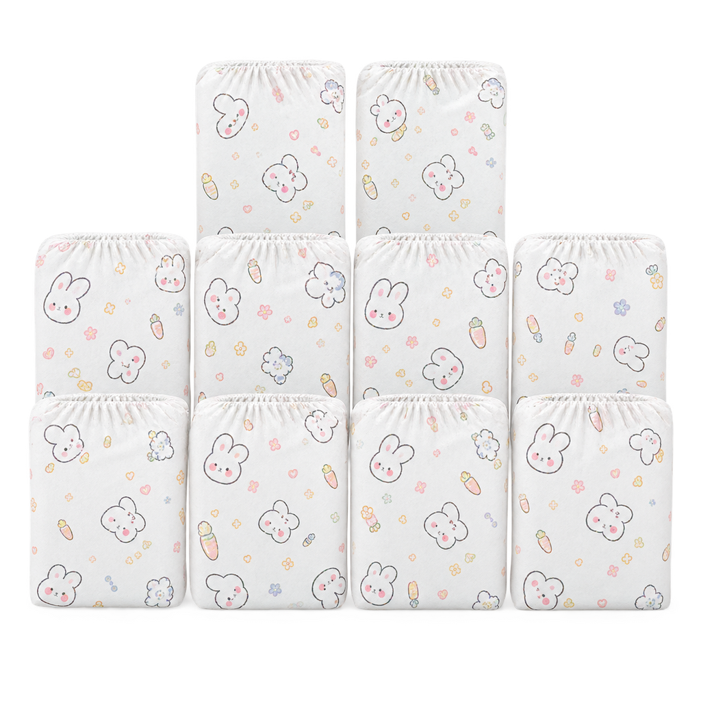بيت مخدة مطاط 10 قطع مناسب للسفر والرحلات - Disposable Elastic Pillow Covers – 10 Pieces