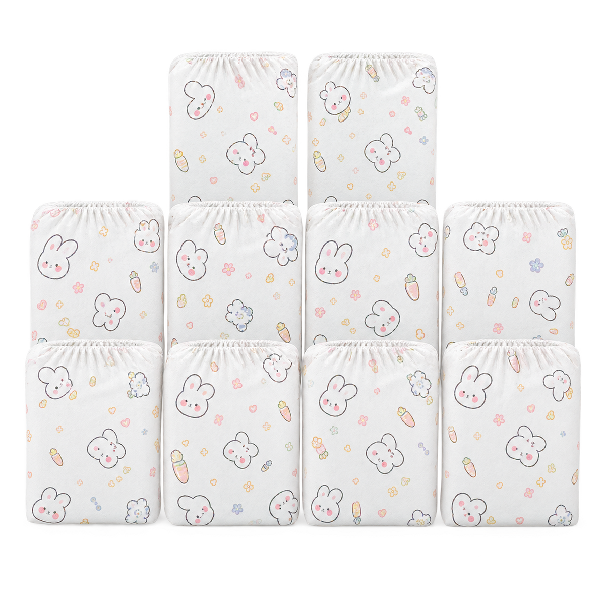 بيت مخدة مطاط 10 قطع مناسب للسفر والرحلات - Disposable Elastic Pillow Covers – 10 Pieces