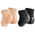 جوز جوارب كعب سيليكون لترطيب ومنع تشققات الكعب - Silicone Moisturizing Heel Socks – Pair