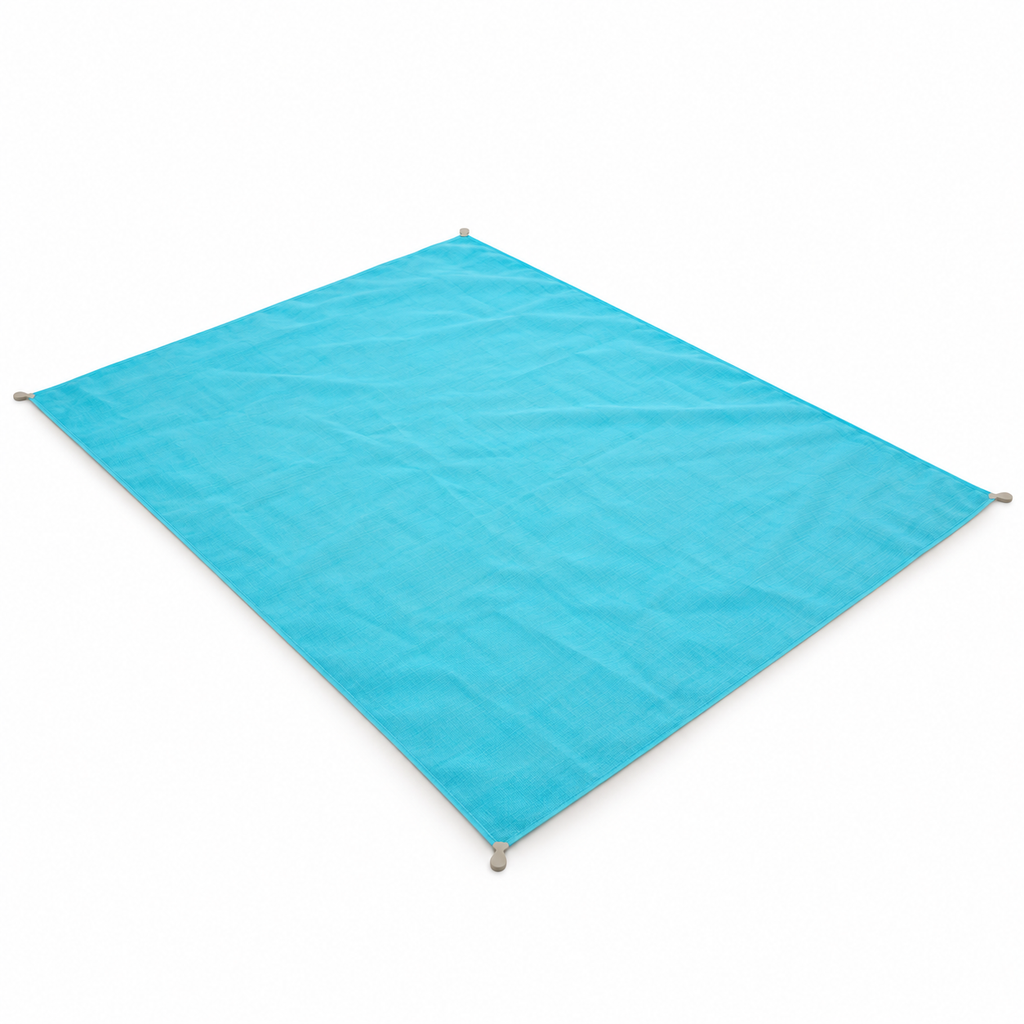 مفرش منحل عازل للرمل والماءSand-Free Waterproof Beach Mat