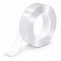 تلزيق دوبل فاس شفاف 2 متر Transparent Double-Sided Adhesive Tape