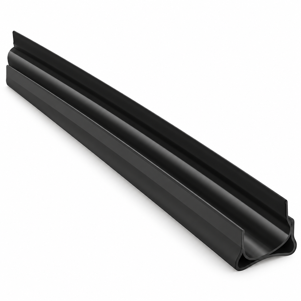 حاجب أسفل الباب كاوتشوك دوبل - Double Rubber Door Bottom Seal