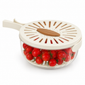 وعاء تصفية 5 في 1 لتنظيف الخضار والفواكه - 5-in-1 Drain Basket for Fruits and Vegetables