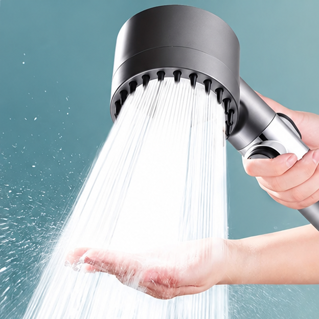 مسكة دوش مع فلتر متعدد لتوزيع الماء والضغط — Multi-Mode Filtered Handheld Shower Head