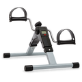 جهاز رياضي معدن لتمرين القدمين واليدين مع شاشة LCD - Compact Rowing Exercise Machine with LCD