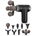 جهاز مساج لجميع أنحاء الجسم 9 رؤوس تشريج - Rechargeable 24W Massage Gun with 9 Heads