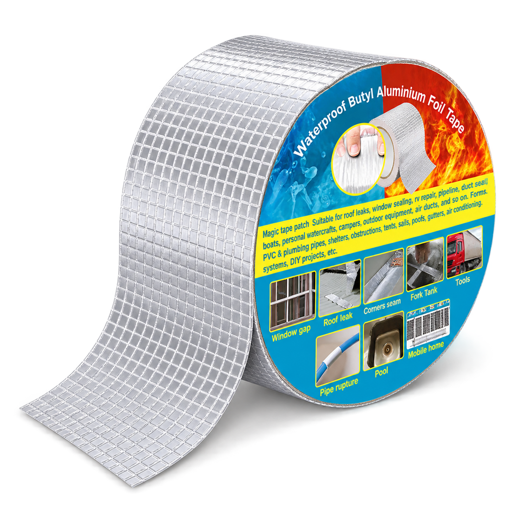 تلزيق ألمنيوم عازل للماء - Waterproof Aluminum Repair Tape