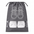 كيس أحذية قماش مع ربطة - Fabric Shoe Storage Bag with Drawstring