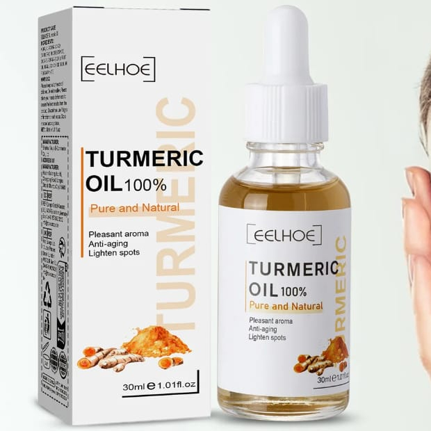 سيروم زيت الكركم لتصحيح مظهر البقع – 30 مل — Turmeric Dark Spot Corrector Serum – 30 ml