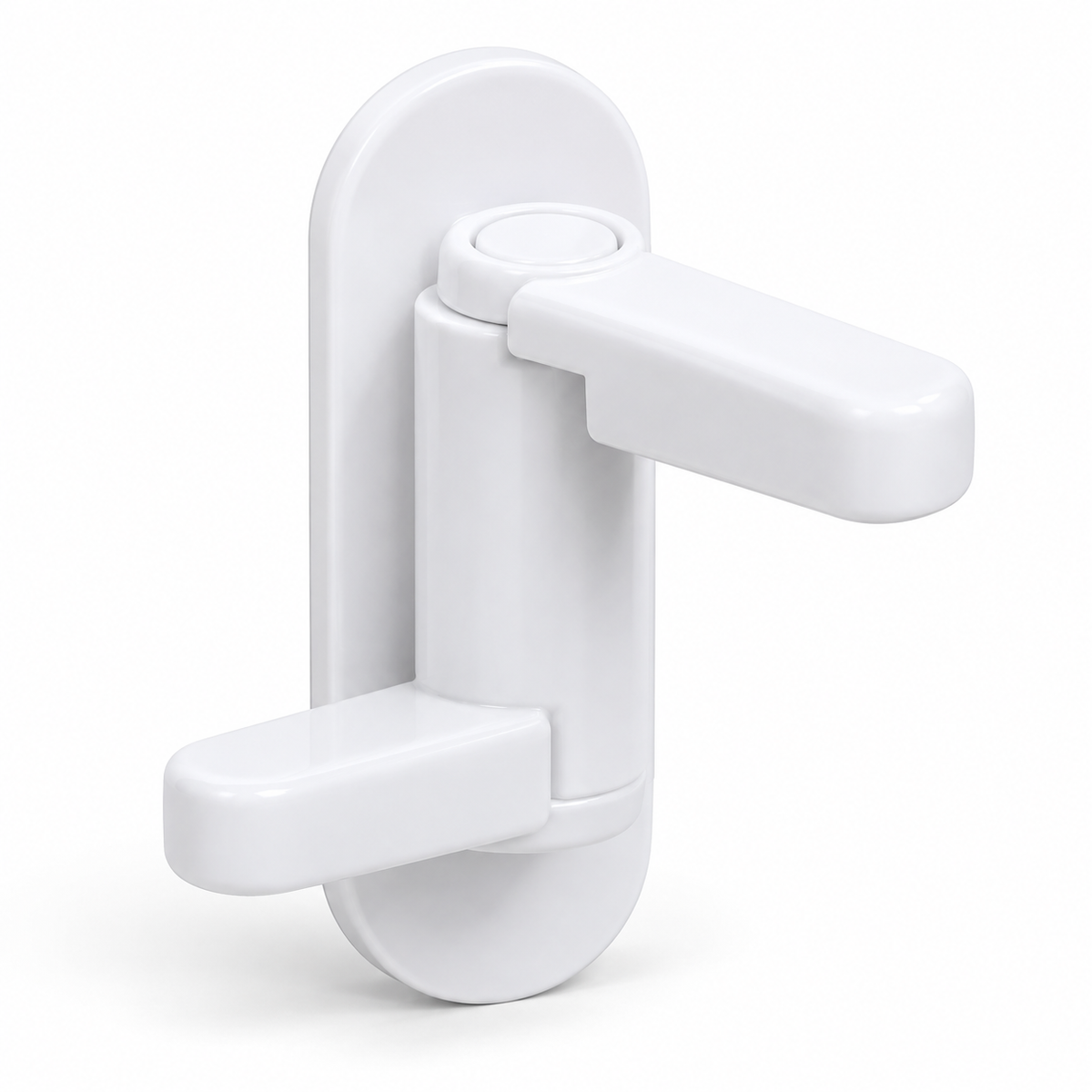قفل أمان للأطفال لحماية مقبض الباب – فتح يمين ويسار — Child Safety Door Handle Lock – Left and Right Opening