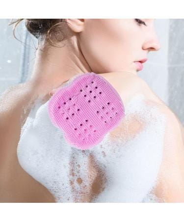ليفة سيليكون ناعمة للأطفال بوجهين — Double-Sided Soft Silicone Baby Bath Brush