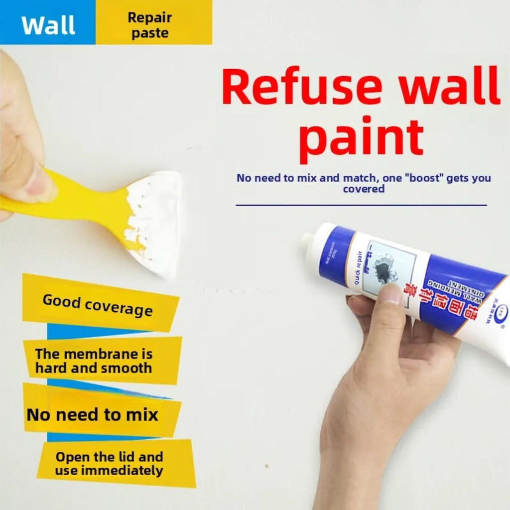 معجون لتسكير وإصلاح تشققات الجدران مع مشحاف – 250 غرام — Wall Crack Repair Paste with Scraper – 250 g