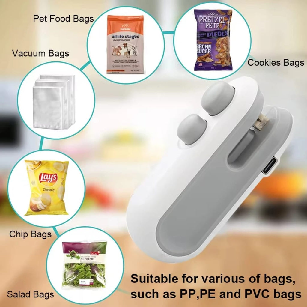 ميني مكنة لحام مغناطيس — Mini Magnetic Bag Sealer