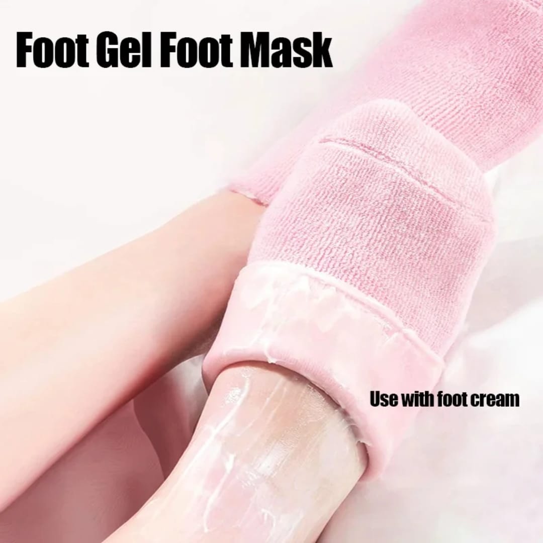 كلسات ترطيب القدمين بالجل والسيليكون مع قاعدة مانعة للانزلاق — Moisturizing Gel Socks with Non-Slip Sole
