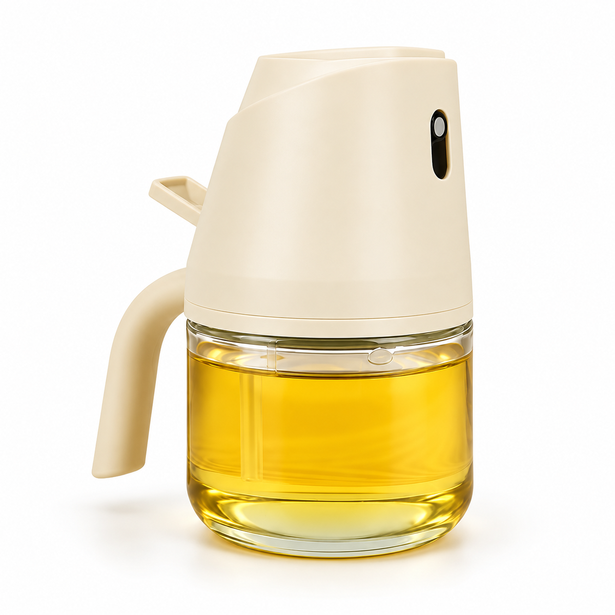 مرشّة زيت زجاجية برش متساوٍ — Glass Oil Spray Bottle