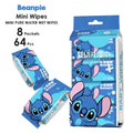 ميني وايبس ازرق 8 باكيت 64 محرمه — Mini Blue Cleaning Wipes – 8 Packs, 64 Wipes