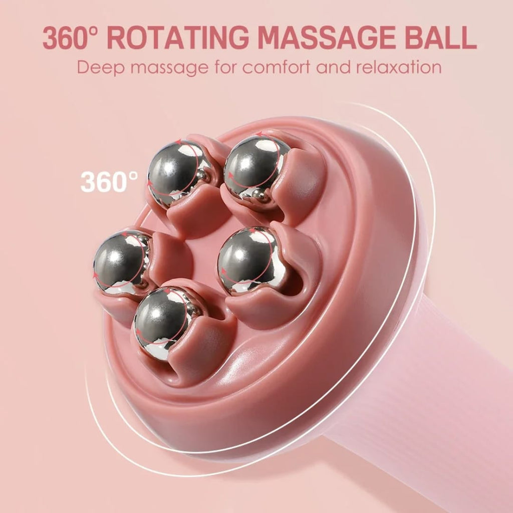 مسكة مساج يدوي راس 5 طابات — Handheld 5-Ball Massage Roller