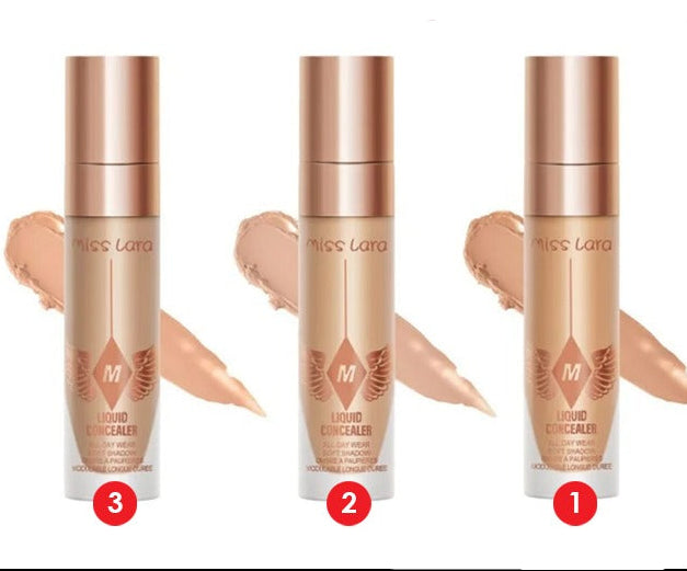 قلم كونسيلر بفرشاة سائل 3 درجات — Liquid Concealer Brush Pen – 3 Shades