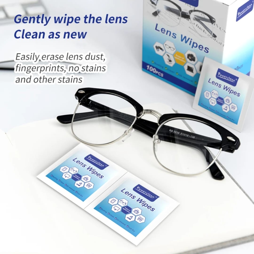 ميني وايبس لتنظيف النظارات — Mini Eyeglass Cleaning Wipes