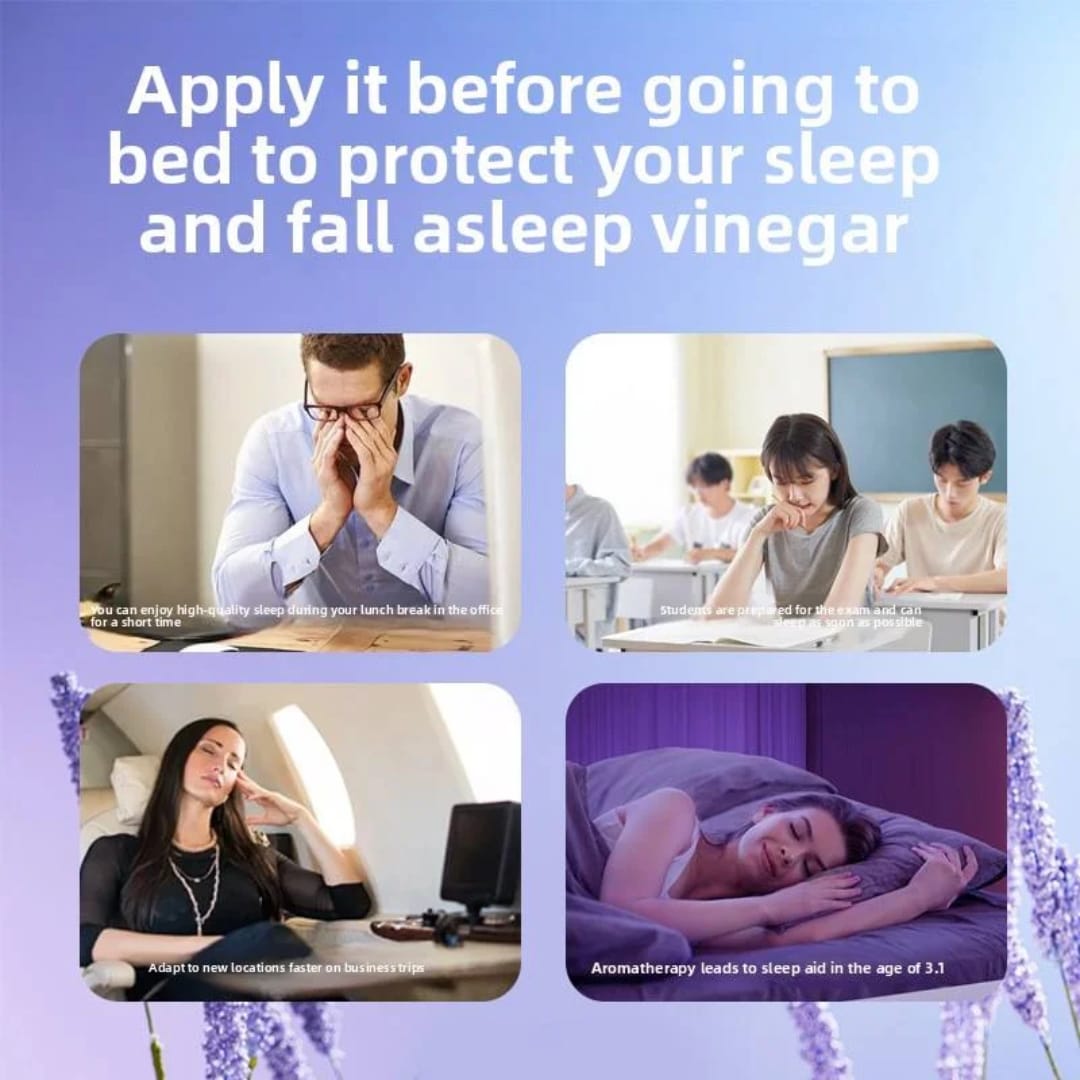 لصقات زيوت عطرية للاسترخاء قبل النوم – 7 لصقات — Relaxing Essential Oil Sleep Patches – 7 Pieces