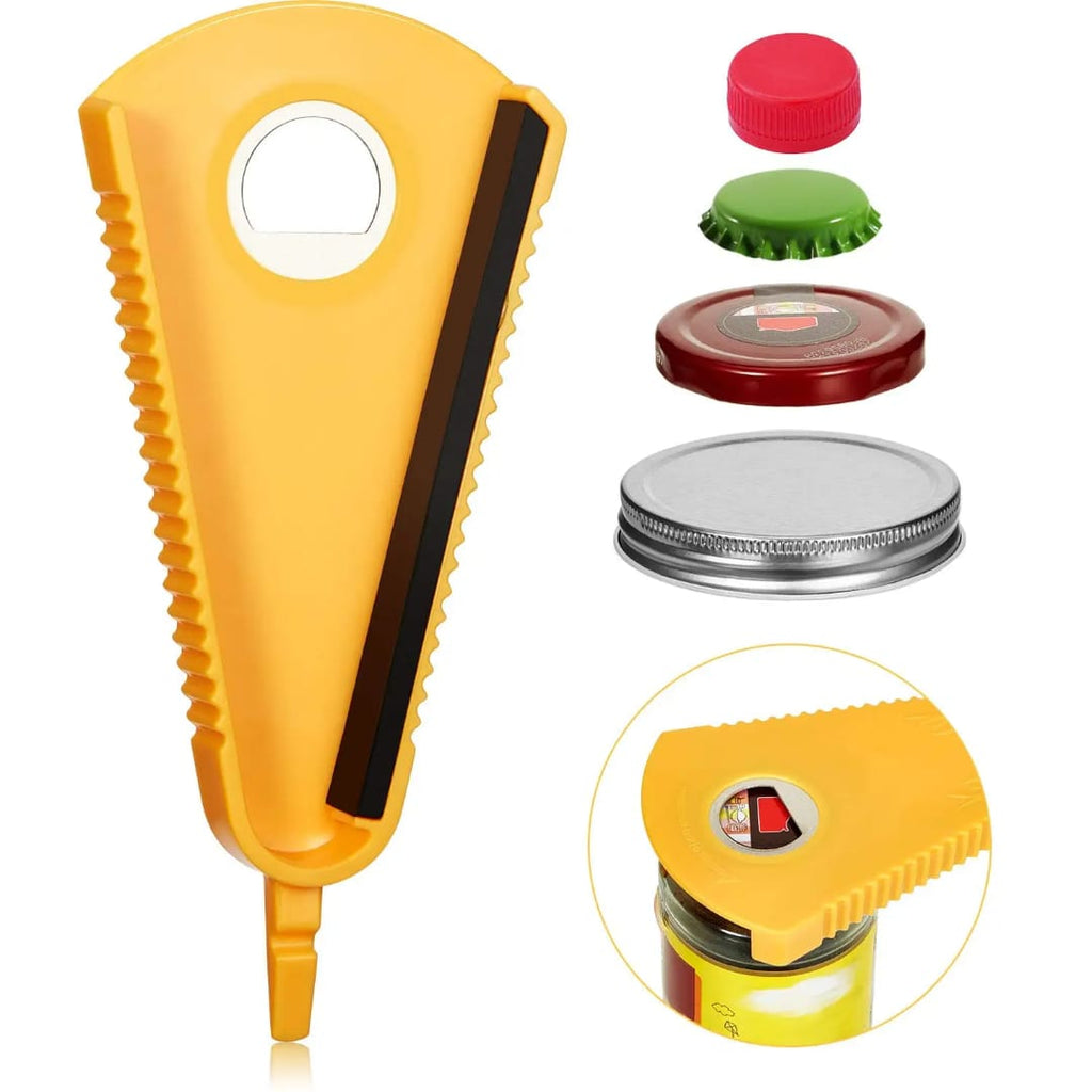 فتّاحة متعددة الاستخدامات للعلب والبرطمانات والزجاجات — Multi-Purpose Jar, Can and Bottle Opener