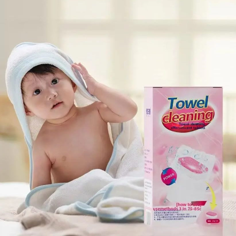 قرص تنظيف وتنعيم مناشف — Towel Cleaning and Softening Tablet