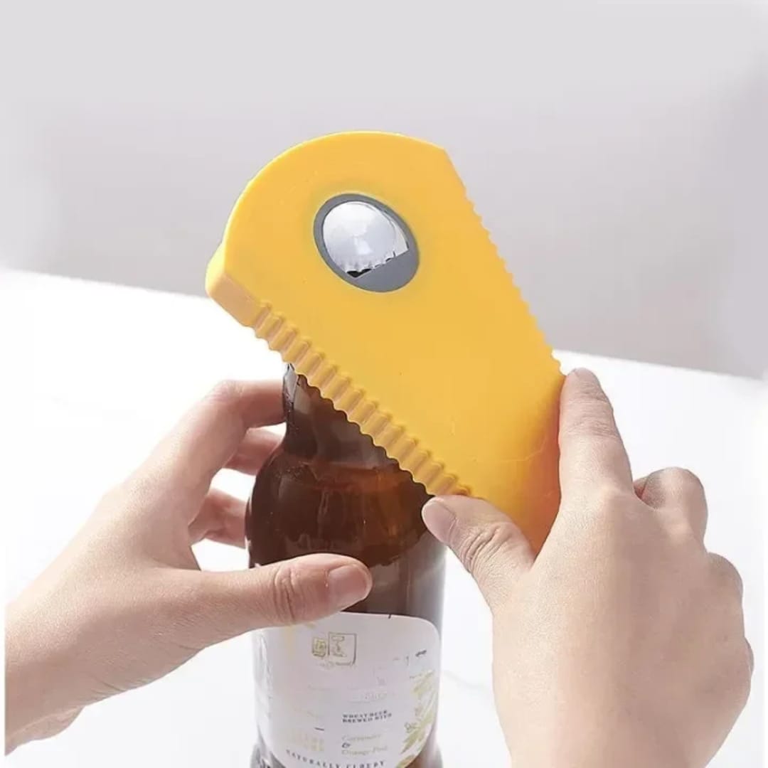فتّاحة متعددة الاستخدامات للعلب والبرطمانات والزجاجات — Multi-Purpose Jar, Can and Bottle Opener
