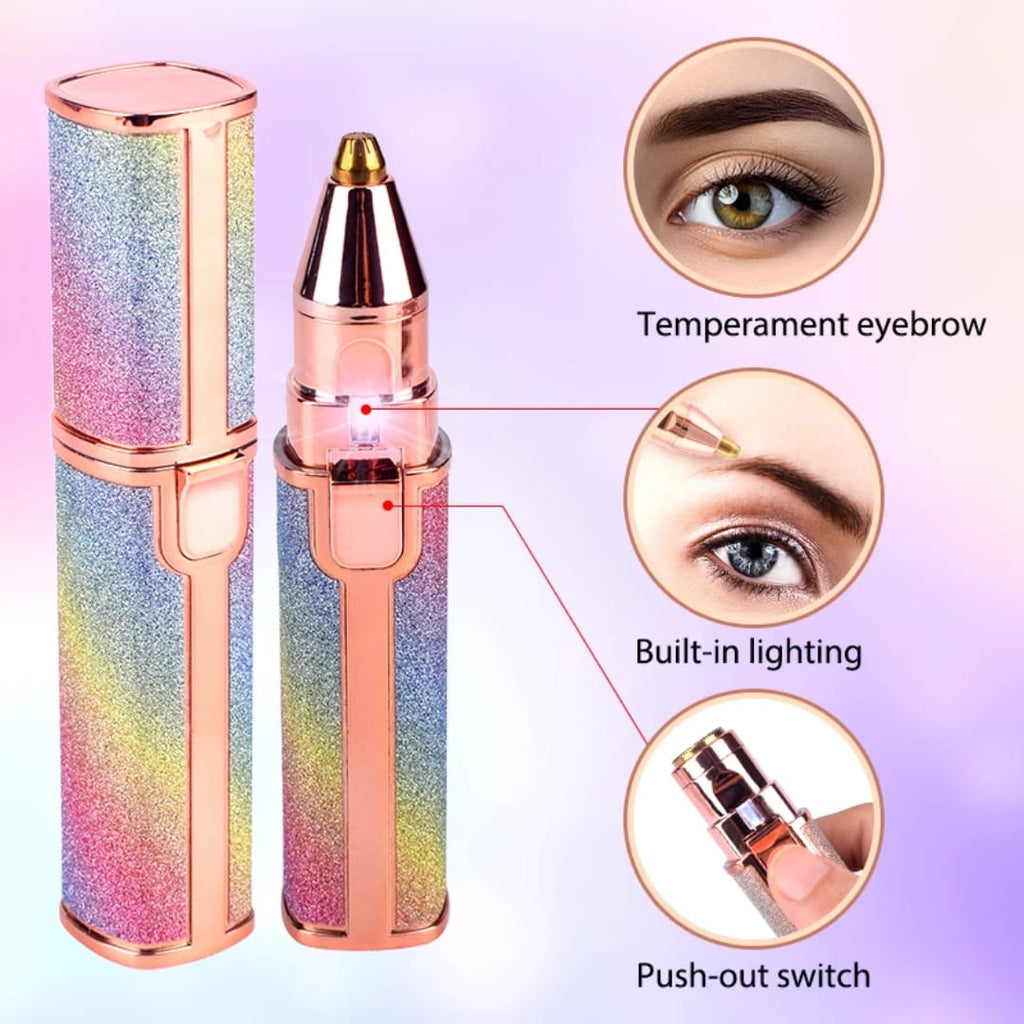 مكنة حواجب تشريج راسين — BLAWLESS 2-in-1 Rechargeable Eyebrow Trimmer