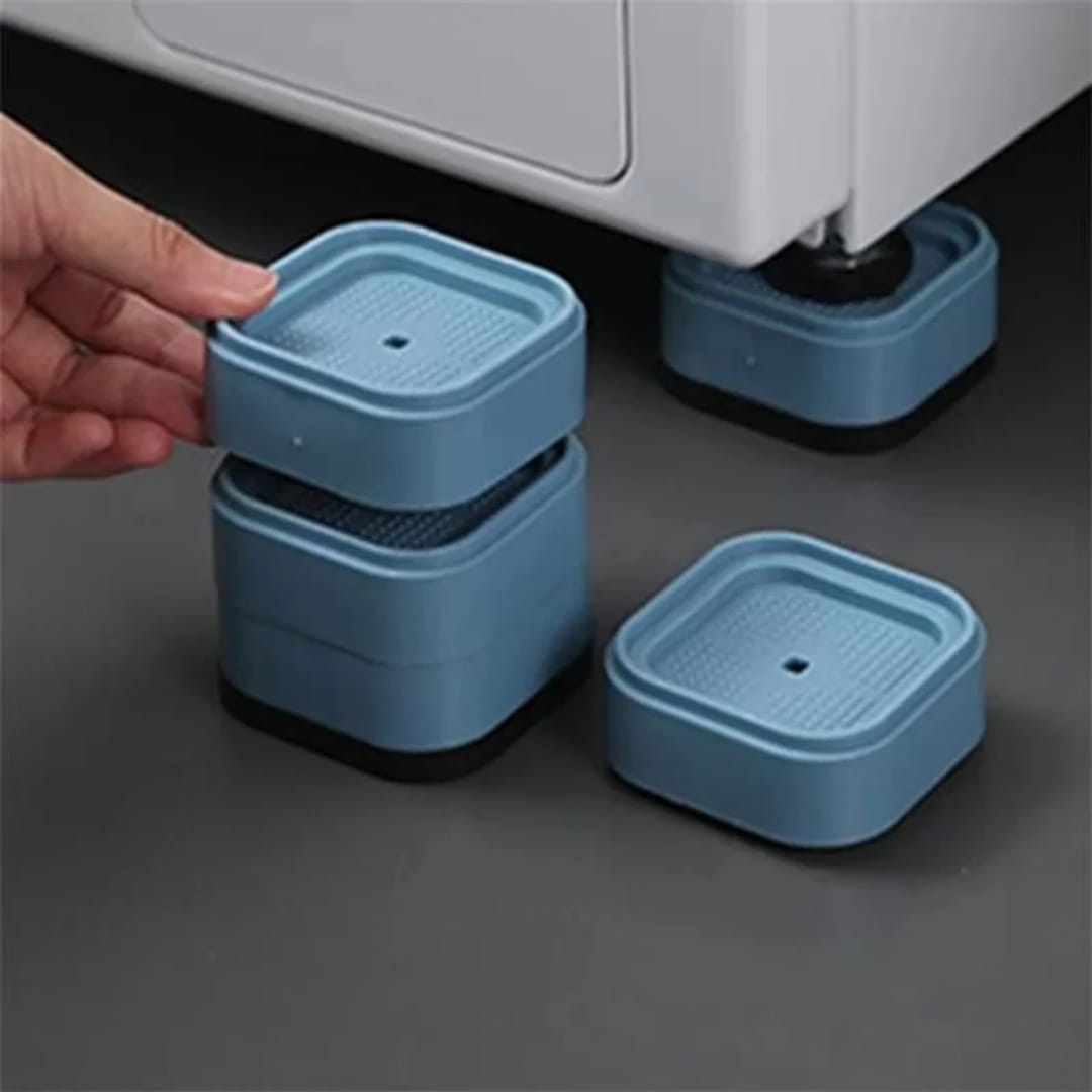 قاعدة كوتشوك للغساله 4 قطع — Rubber Washing Machine Anti-Vibration Pads – 4 Pieces