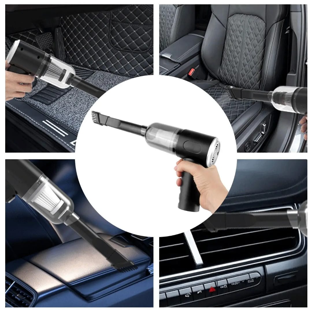 ميني هوفر للسيارة والبيت تشريج 3 في 1 — ⁦3-in-1 Cordless Handheld Vacuum Cleaner⁩