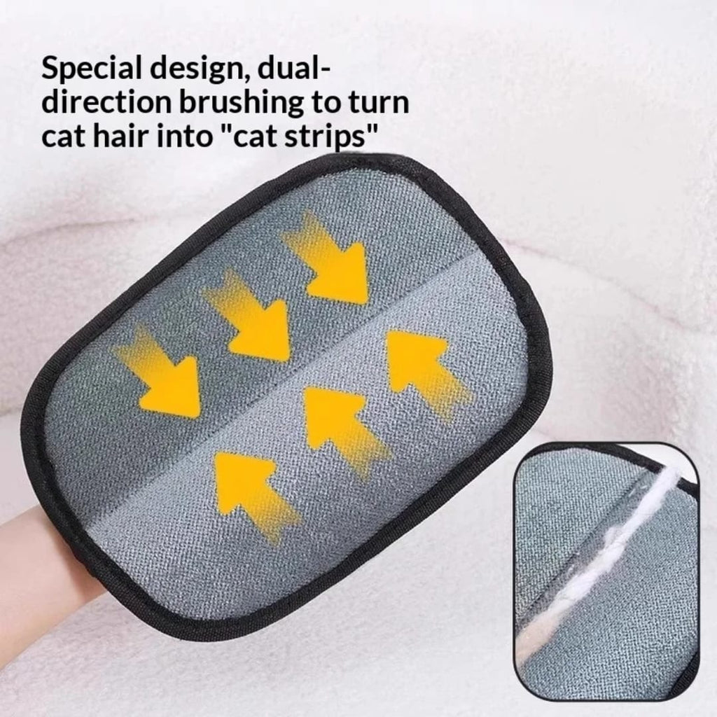 كف لإزالة وبر الحيوانات Pet Hair Removal Glove